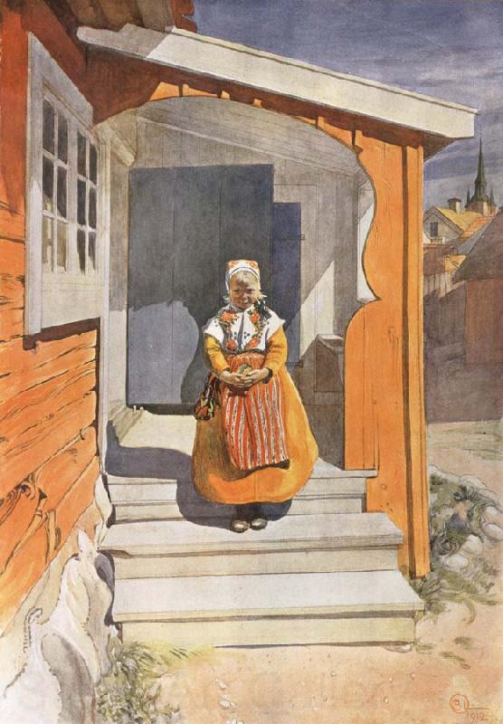 Carl Larsson Anne Norge oil painting art